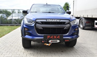 Силовой передний бампер Isuzu D-max (2019-...) slim фото