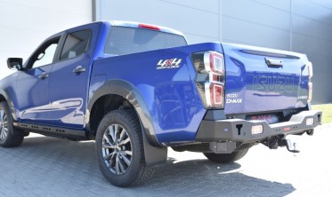 Силовий задній бампер Isuzu D-max (2019-...) з led стопами фото