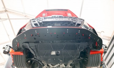 Тюнінг накладка на передній бампер Audi RS3 8Y Sedan, Sportback 2024- Street Pro фото