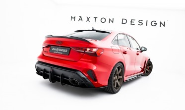 Дифузор на задній бампер Audi RS3 8Y Sedan 2024- Street Pro фото