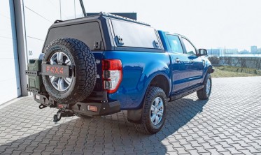 Силовой задний бампер Ford Ranger T6 (2019-2023) с Led стопами фото