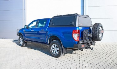Силовой задний бампер Ford Ranger T6 (2019-2023) с Led стопами фото