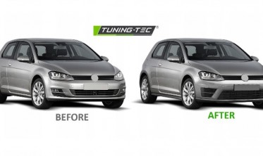 бампер передний Volkswagen Golf 7 в стиле R фото