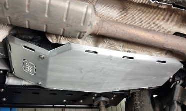 Комплект алюмінієвих захистів Land Rover Defender l663 фото