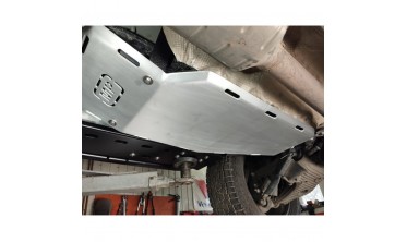 Комплект алюмінієвих захистів Land Rover Defender l663 фото
