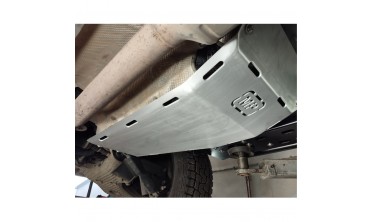 Комплект алюмінієвих захистів Land Rover Defender l663 фото