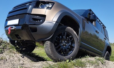 Защита передняя Land Rover Defender l663 (2019-...) окрашена фото