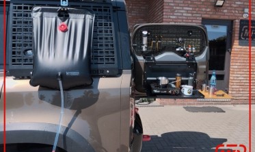 Стальний захист бокових вікон Land Rover Defender l663 (2019-...) фото