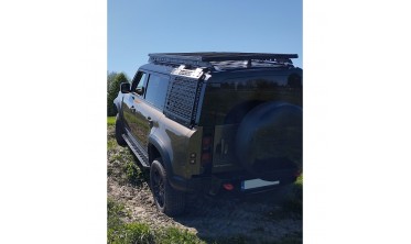 Стальний захист бокових вікон Land Rover Defender l663 (2019-...) фото