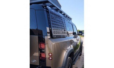 Стальний захист бокових вікон Land Rover Defender l663 (2019-...) фото