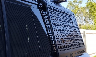 Стальний захист бокових вікон Land Rover Defender l663 (2019-...) фото