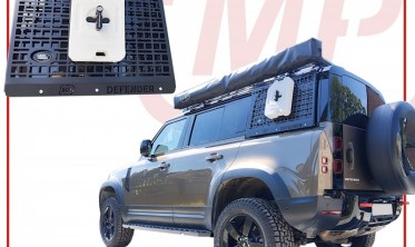 Стальний захист бокових вікон Land Rover Defender l663 (2019-...) фото
