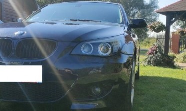 бампер передний BMW E60/E61 стиль М5 под парктроник фото