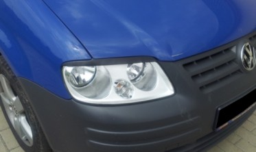 Тюнинговые накладки на фары VW Caddy / Touran фото