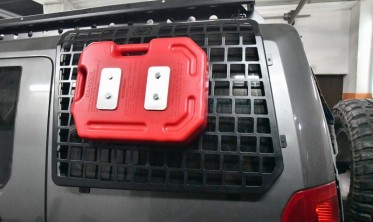 Стальний захист бокових вікон Land Rover Discovery 3, 4 фото