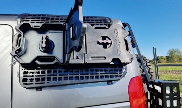 Алюминиевая защита боковых окон Land Rover Discovery 3, 4 new фото
