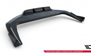 Тюнинг диффузор заднего бампера BMW X2 U10 M-Pack Maxton design фото