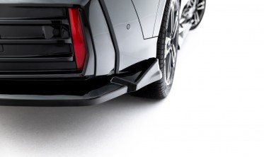 Тюнинг диффузор заднего бампера BMW X2 U10 M-Pack Maxton design фото