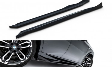 Накладки на пороги BMW X2 U10 M-Pack тюнинг лыствы Maxton-design фото