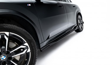 Накладки на пороги BMW X2 U10 M-Pack тюнінг леза Maxton-design фото