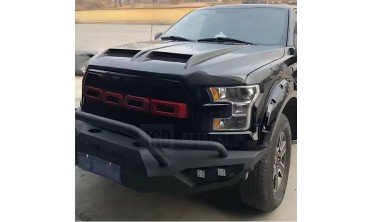 Сталевий капот для Ford F150 (2015-2020) ram air style фото