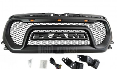 Радіаторна решітка Dodge Ram (2019-2023) в стилі Rabel фото