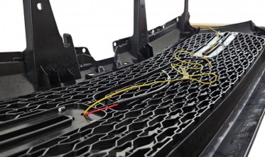 Радиаторная решетка Dodge Ram 1500 (2019-2023) глянец фото