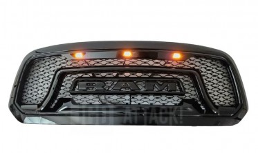 Радиаторная решетка Dodge Ram (2013-2018) в стиле Rabel фото