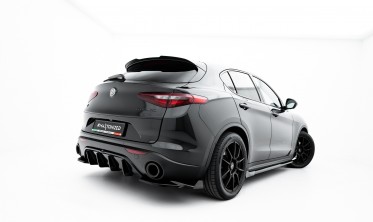 Тюнінг елерони на задній бампер Alfa Romeo Stelvio Mk1 тюнінг обвіс Maxton вер. 2 фото