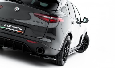 Тюнінг елерони на задній бампер Alfa Romeo Stelvio Mk1 тюнінг обвіс Maxton вер. 2 фото