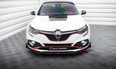 Тюнінг накладка на передній бампер Renault Megane Mk4 RS Street Pro фото