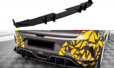 Тюнінг дифузор на задній бампер Renault Megane Mk4 RS Street Pro обвіс Макстон фото