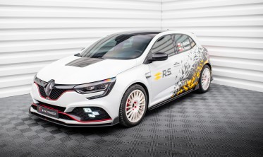 Тюнинг листвы (накладки) под пороги Renault Megane Mk4 RS Street Pro Maxton фото