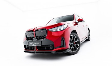 Сплиттер на передний бампер BMW X3 G45 M-Pack / M50 тюнинг обвес Maxton фото
