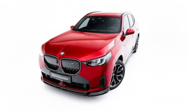 Сплиттер на передний бампер BMW X3 G45 M-Pack / M50 тюнинг обвес Maxton фото