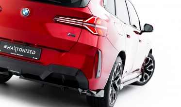 Тюнинг диффузор на задний бампер BMW X3 G45 M-Pack обвес Макстон дизайн фото