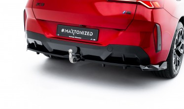 Тюнинг диффузор на задний бампер BMW X3 G45 M-Pack обвес Макстон дизайн фото