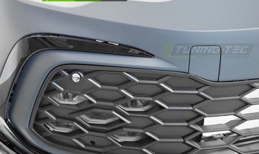Тюнінговий передній бампер Volkswagen Golf 8 у стилі GTI фото