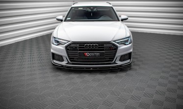 Тюнінгова накладка під передній бампер Audi A6 C8 S8 / S6 C8 вар. 3 фото
