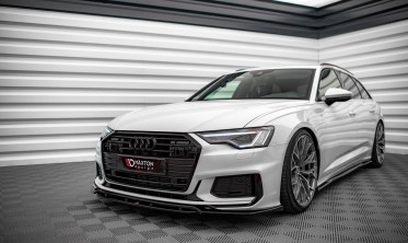 Тюнінгова накладка під передній бампер Audi A6 C8 S8 / S6 C8 вар. 3 фото