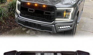 Стальной передний бампер Ford F150 (2018-2020) стиль Raptor фото