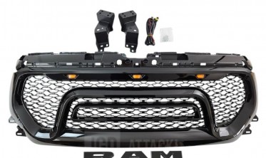 Решітка радіатора Dodge Ram 1500 (2019-2023) стиль Rebel фото