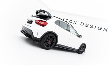 Тюнінгові накладки (лістви) на бокові пороги Mercedes-Benz GLA 45 AMG X156 вар. 2 фото