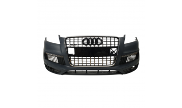 Передній бампер Audi Q7 4L в стилі SQ7 + DRL фото