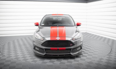 Дифузор під передній бампер Ford Focus MKIII версія ST післярест. фото