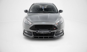Тюнинг накладка на передний бампер Ford Focus ST MK3 2015-2018 вер. 6 фото