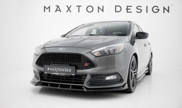 Тюнинг накладка на передний бампер Ford Focus ST MK3 2015-2018 вер. 6 фото