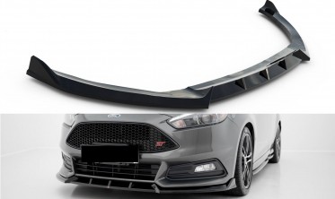 Тюнінг накладка на передній бампер Ford Focus ST MK3 2015-2018 вер. 6 фото