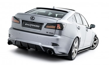 Боковые диффузоры заднего бампера Lexus IS Mk2 фото