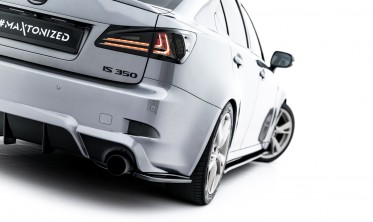 Боковые диффузоры заднего бампера Lexus IS Mk2 фото